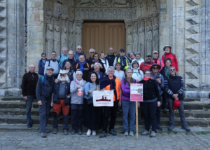 marche ambassadrice - départ